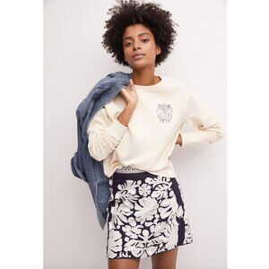 Anthropologie Maeve Liesl Fringed Mini Skirt 2